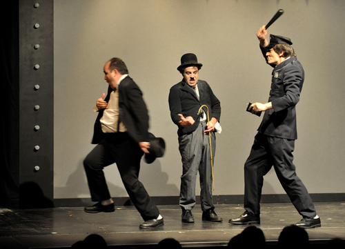 "Welcome Mister Chaplin", Théâtre Eurydice. Foto: Markus Niethammer