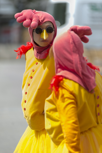 "Chicken Coup!" von Mind the Gap aus Bradford. [Foto: Katharina Meier]